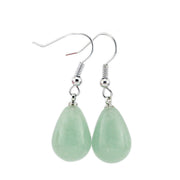 Creative Drop-shaped Gem Crystal Rough Stone Earrings – Gift Ideas — 2