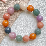 Rare Large Size White Jade Bodhi Root Bracelet – Jewelry Gift Ideas — 16
