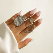 Niche Fashion Design Geometric Ring – Stylish Gifts — 20