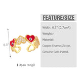 Women's Creative Eye Love Ring Simple – Gifts for Her — 7
