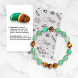 Women's Handmade Bracelet Natural Green – Jewelry Gift Ideas — 2