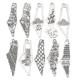 Vintage Baroque Hollow Hanger Pendant – Jewelry Gift Ideas — 3