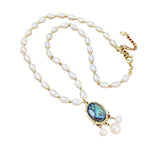 Freshwater Pearl Abalone Shell Necklace Fashion – Jewelry Gift Ideas — 6