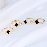Fashion Jewelry Titanium Steel Ring Female Opening – Stylish Gifts — 3