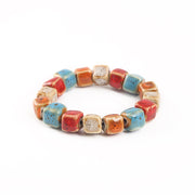 Colorful Volcanic Stone Ceramic Bracelet – Jewelry Gift Ideas — 3