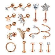 Women's Fashion Zircon Ear Studs – Stylish Gifts — 8