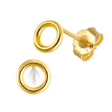 Fashion Ladies Mini Sterling Silver Stud Earrings – Stylish Gifts — 4