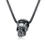 Classic Simple Versatile Stainless Steel Skull – Jewelry Gift Ideas — 3