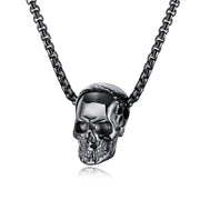 Classic Simple Versatile Stainless Steel Skull – Jewelry Gift Ideas — 3