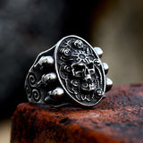 Punk Hip Hop Titanium Steel Ring Ornament – Gift Ideas — 1