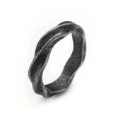 Fashion Simple Retro Twisted Men's Ring Unique Couple – Stylish Gifts — 2