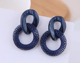 Fashion Exaggerated Acrylic Chain Earrings – Stylish Gifts — 2