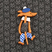 Wooden Animal Brooch Cute Gift Knitted Sweater – Jewelry Gift Ideas — 2
