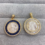 Round Lady Guadalupe Necklace Pendant – Jewelry Gift Ideas — 1