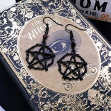 Large Five-pointed Star Ruby Earrings – Useful Gifts — 1