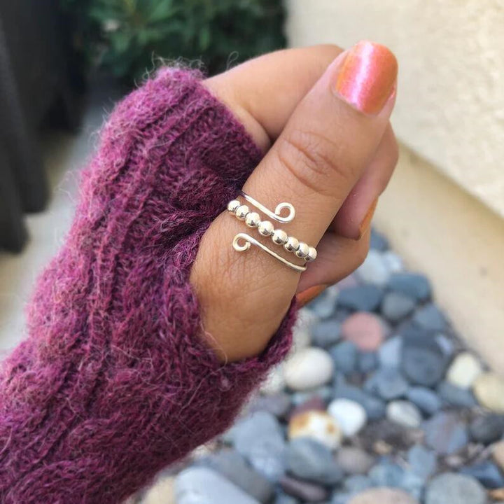 Micro-motion Rotating Anti-anxiety Female Ring – Gifts for Her — 1
