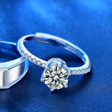 Carat Crown Diamond Ring Fashion Personality Simple – Stylish Gifts — 5