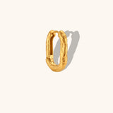 Distressed Irregular Lines Rectangle Ear Clip – Small Gift Ideas — 15