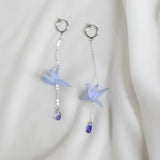 Colorful Thousand Paper Crane Earrings – Thoughtful Gifts — 2