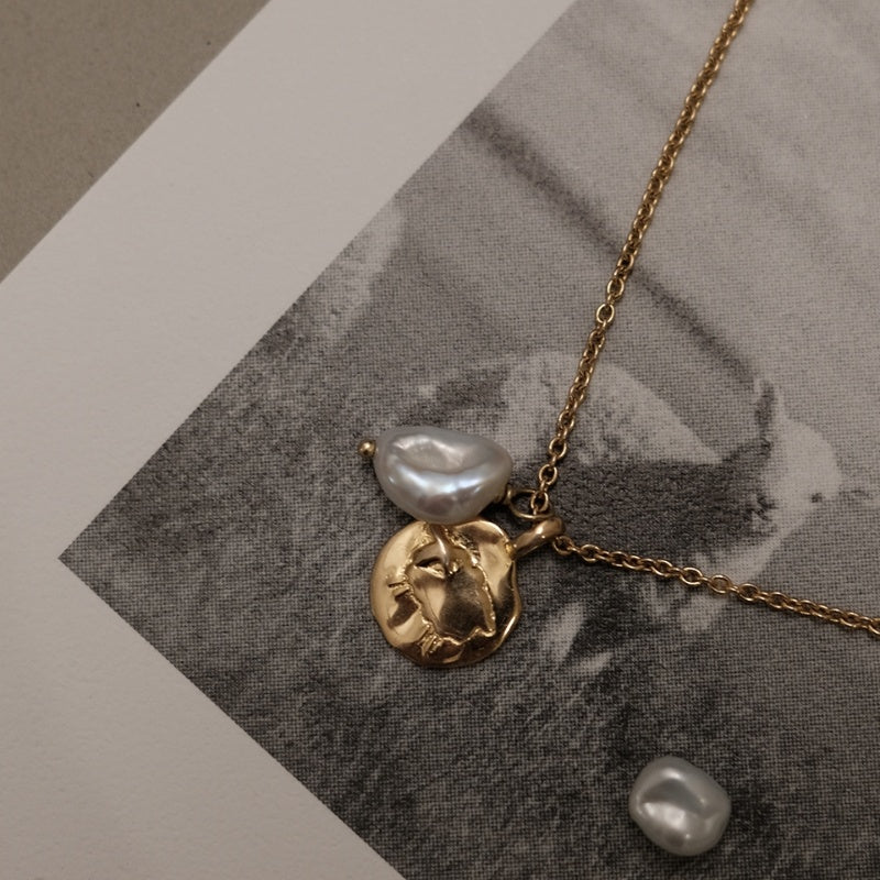 Necklace 925 Sterling Silver Gold Plated 18K Gold – Jewelry Gift Ideas — 1