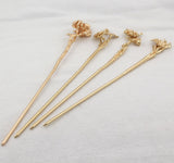 Antique Material Flower Season Hairpin – Stylish Gifts — 8