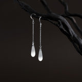 925 Sterling Silver Opal Drop Earrings – Stylish Gifts — 8