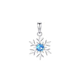 Simple Snowflake Pendant Necklace For Women Light – Jewelry Gift Ideas — 9