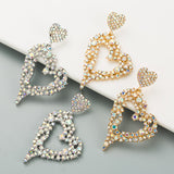 Geometric Heart Shaped Earrings Alloy – Special Occasion Gifts — 2