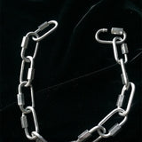 Women's Heavy Work Handmade Buckle Necklace – Jewelry Gift Ideas — 4