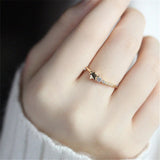 S925 Sterling Silver Pentagram Ring Affordable Luxury – Stylish Gifts — 3