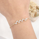 Willow Leaf Branch Bracelet Exquisite Temperament – Jewelry Gift Ideas — 2