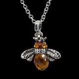Creative Crystal Diamond Bee Necklace Pendant – Jewelry Gift Ideas — 6