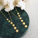 Natural XINGX-shaped Tassel Temperamental Pendant – Jewelry Gift Ideas — 4