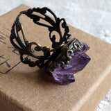 Amethyst Bronze Openwork Air Quality Simple Mouth – Holiday Gift Ideas — 3