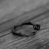 Sterling Silver Valentine's Day Index Finger Rose – Gifts for Couples — 3