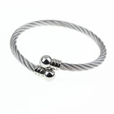 Stainless Steel Wire Ring Bracelet Women – Jewelry Gift Ideas — 3