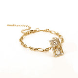 12 Tarot Card Series Fashion Trend Long Oval Link – Stylish Gifts — 17