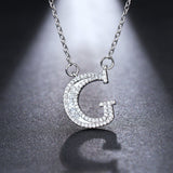 Fashion Temperament 26 Letter Zircon Necklace – Jewelry Gift Ideas — 17