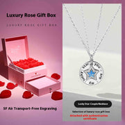Sterling Silver Couple Necklace Birthday Gift – Jewelry Gift Ideas — 10