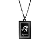 12 Zodiac Constellation Stainless Steel Pendant – Jewelry Gift Ideas — 9