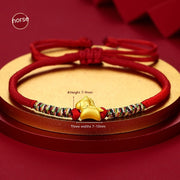Twelve Zodiac Red Rope Bracelet Female 925 – Jewelry Gift Ideas — 12