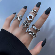 Women's Fashion Vintage Oil Drip Geometric Ring – Stylish Gifts — 2