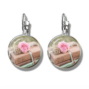 Women's Fashion Retro Book Photo Earrings – Stylish Gifts — 12