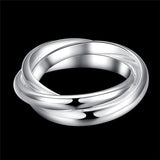 Creative Popular Glossy Three-ring Ring – Thoughtful Gifts — 6