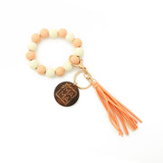 Leopard Wood Bracelet Beaded Spotted – Jewelry Gift Ideas — 12