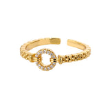 Opening Adjustable Ring Female Index Finger – Gifts for Her — 13