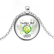 12 Colors Birthstone Angel Wings Necklace Daddy's – Jewelry Gift Ideas — 3
