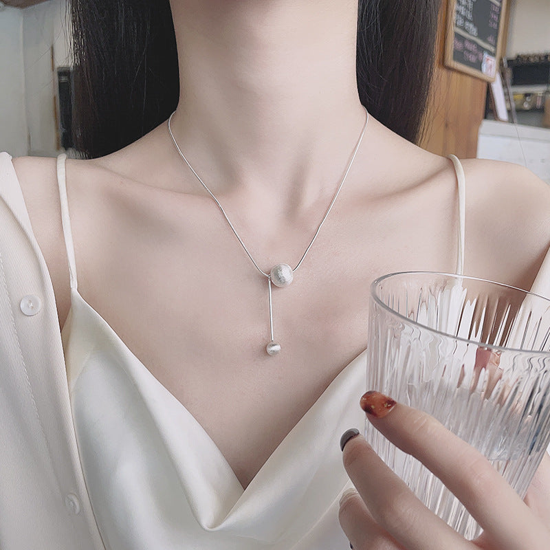 European And American Geometric Clavicle Chain – Meaningful Gifts — 1