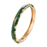 Women's Fashion Floral Enamel Drip Oil Bracelet Charm – Stylish Gifts — 6