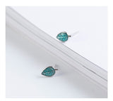 Wanying Jewelry Drop Glaze Leaf Earrings Women – Jewelry Gift Ideas — 5